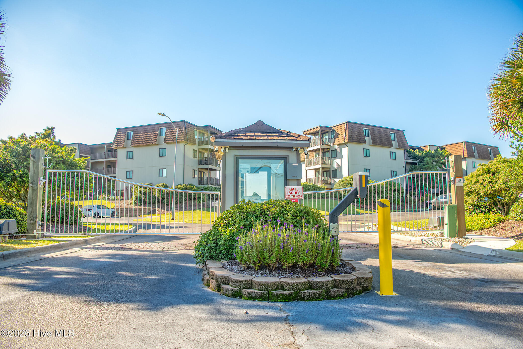2008 East Fort Macon Road, Unit A3 Atlantic Beach, NC 28512 - Photo 2 of 32 SOUTHWINDS ENTRY GATE