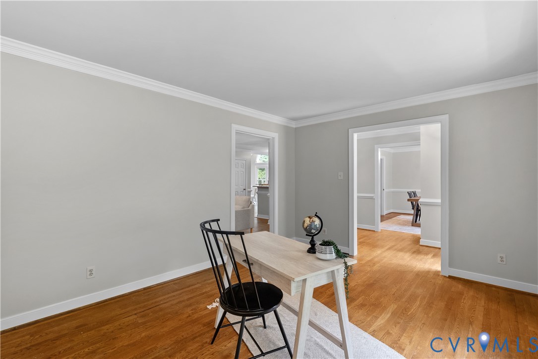 14308 Chimney House Road Midlothian, VA 23112 - Photo 7 of 52 Hardwood flooring throughout, complemented by ligh