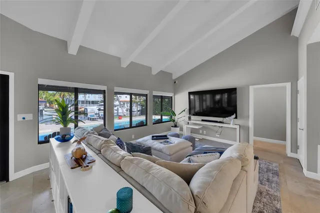 a bed room with a bed and a dresser