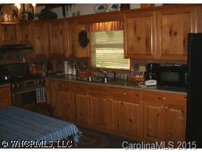 1325 Lickstone Road Waynesville, NC 28786 - Photo 5 of 9 a kitchen with a sink and cabinets