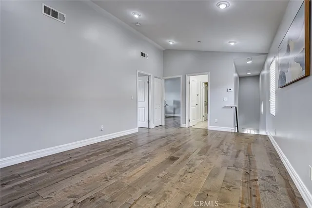 a view of empty room