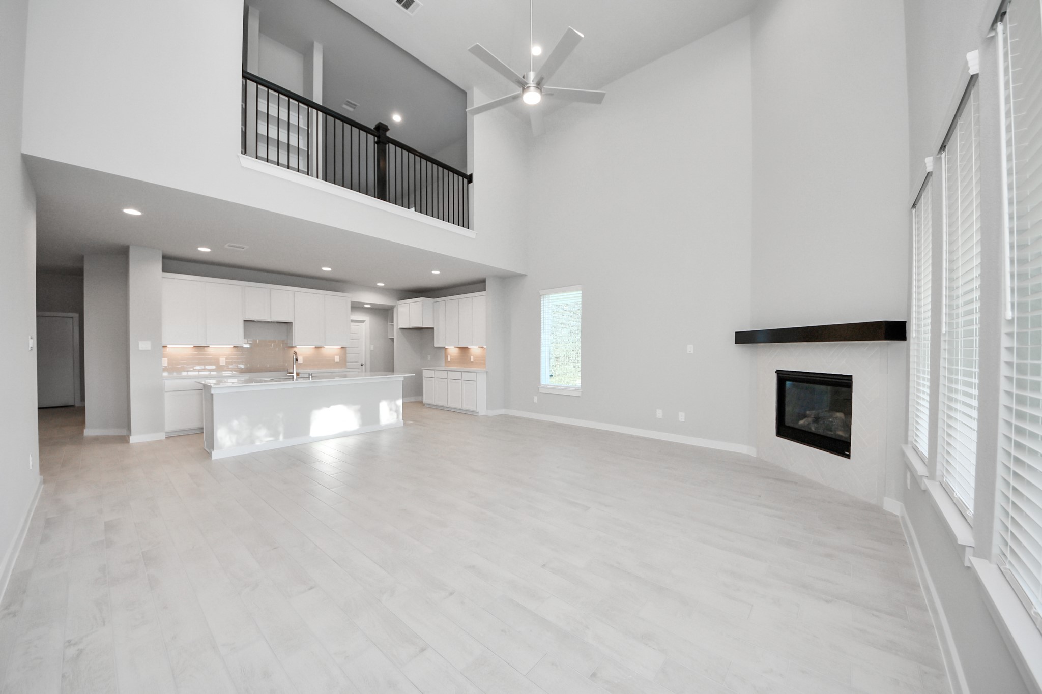 15719 Telge Ridge Lane Cypress, TX 77429 - Photo 21 of 48 a view of a livingroom with a fireplace