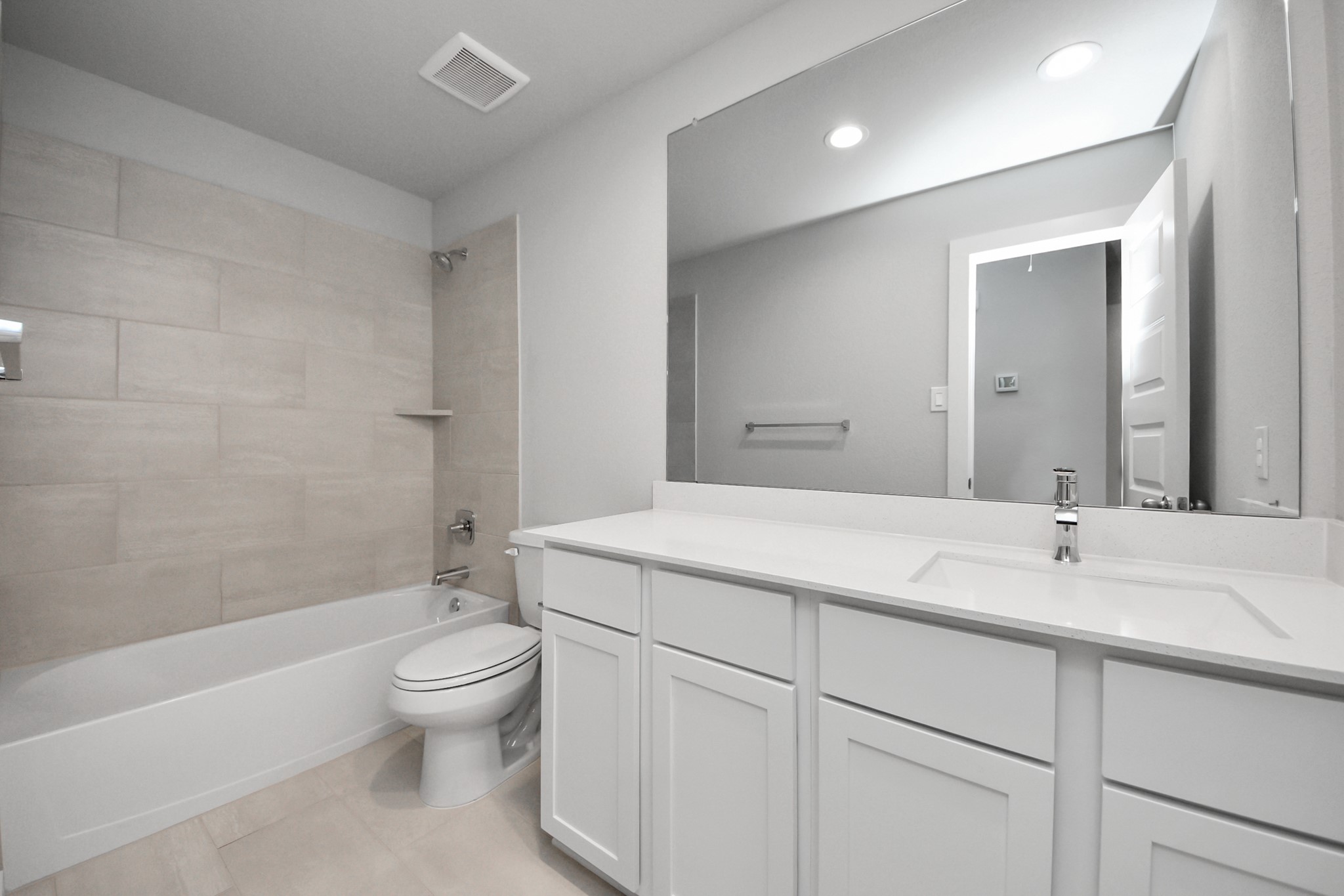 15719 Telge Ridge Lane Cypress, TX 77429 - Photo 38 of 48 a bathroom with a sink a toilet and shower