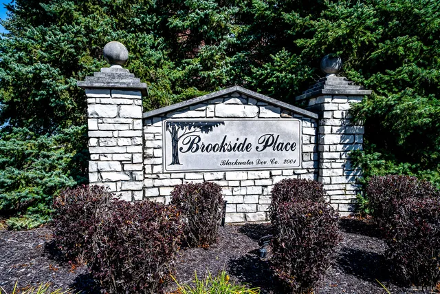 a sign on the side of a building