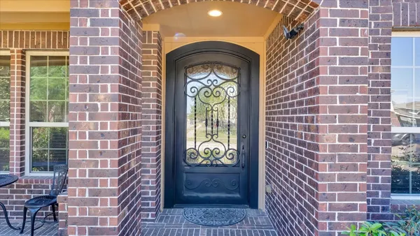 a front view of a building