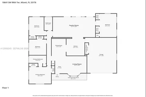 $1,200,000 | 10641 Southwest 99th Terrace, Miami, FL 33176