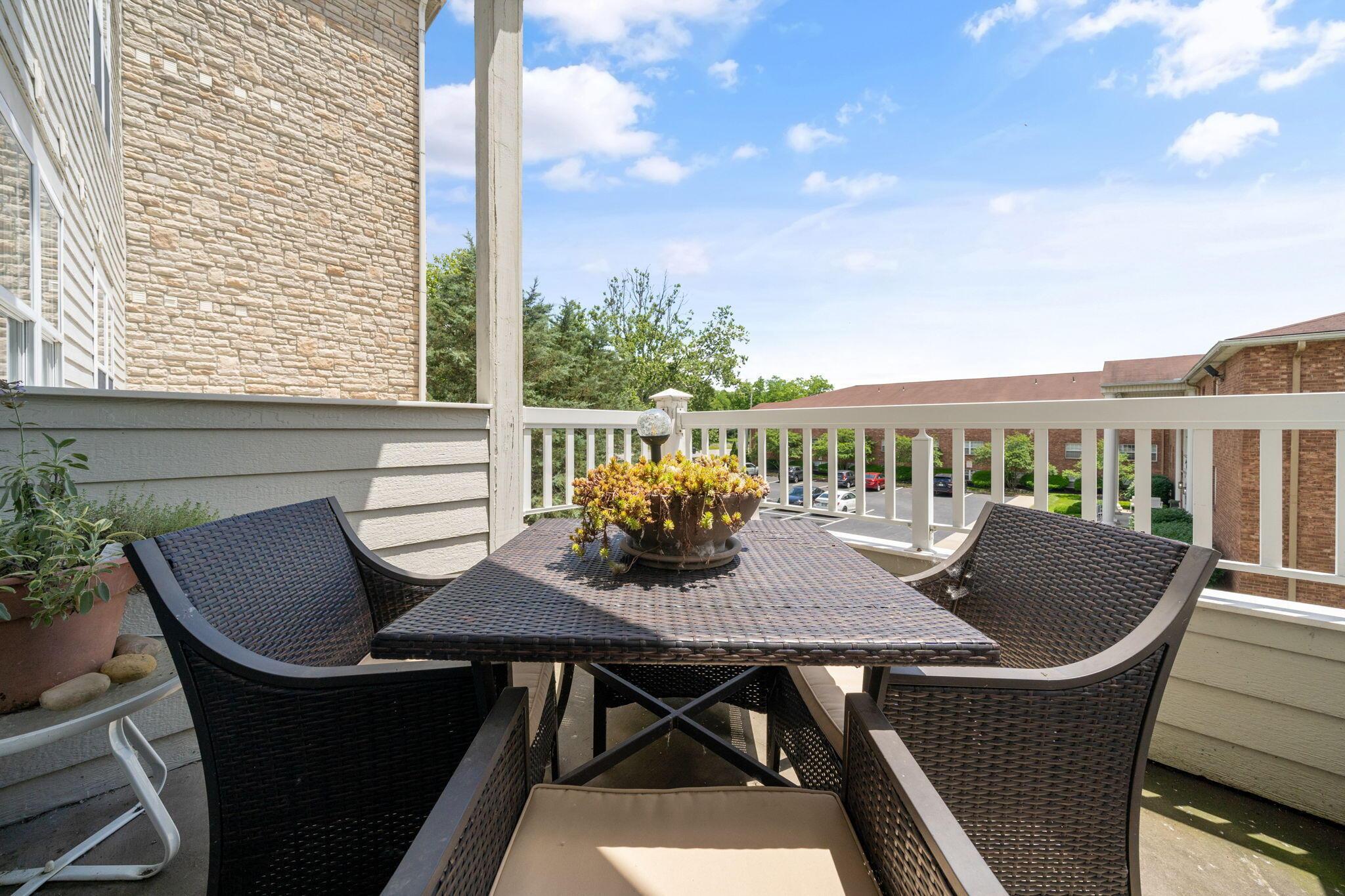 2245 Riverside Drive, Unit 203 Columbus, OH 43221 - Photo 14 of 35 Private Balcony