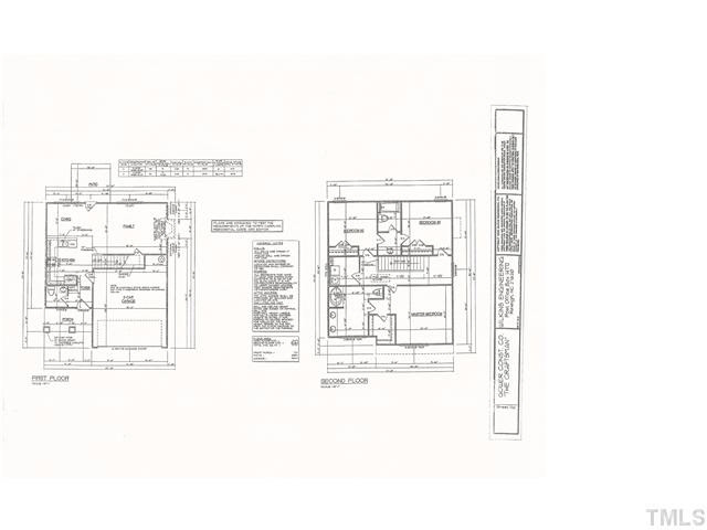 6919 Spanglers Spring Way Raleigh, NC 27610 - Photo 13 of 13 a picture of a floor plan