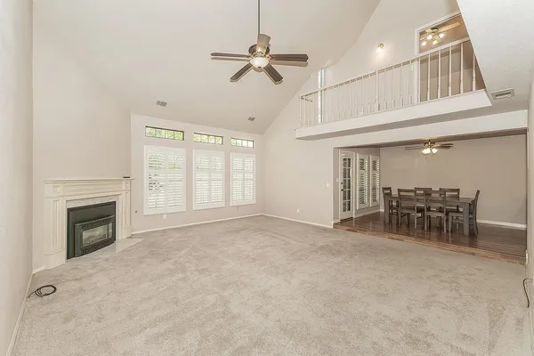 a kitchen with a table and chairs in it