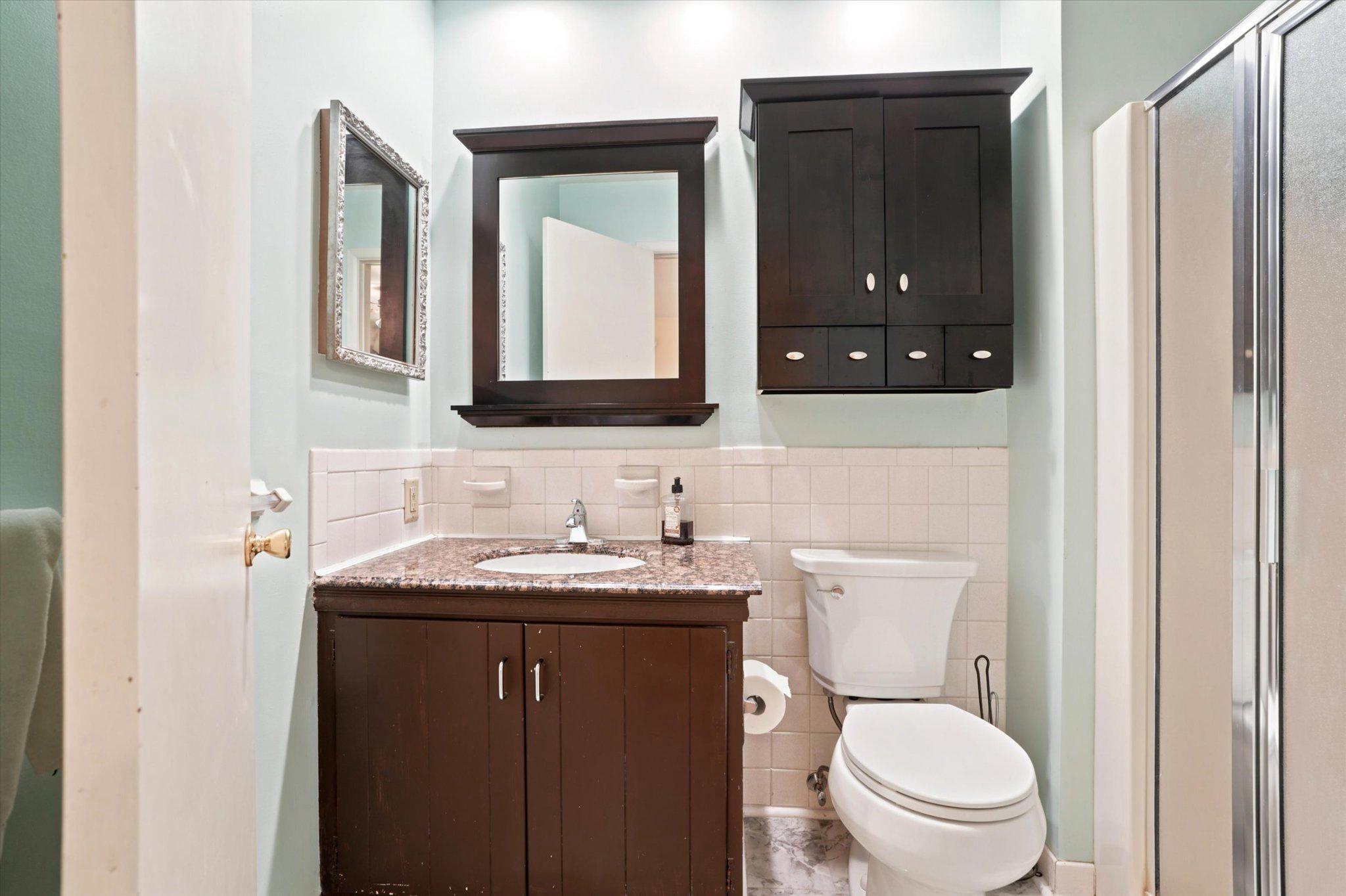 18 Medinah Drive Reading, PA 19607 - Photo 15 of 25 Chic primary bathroom with modern finishes.