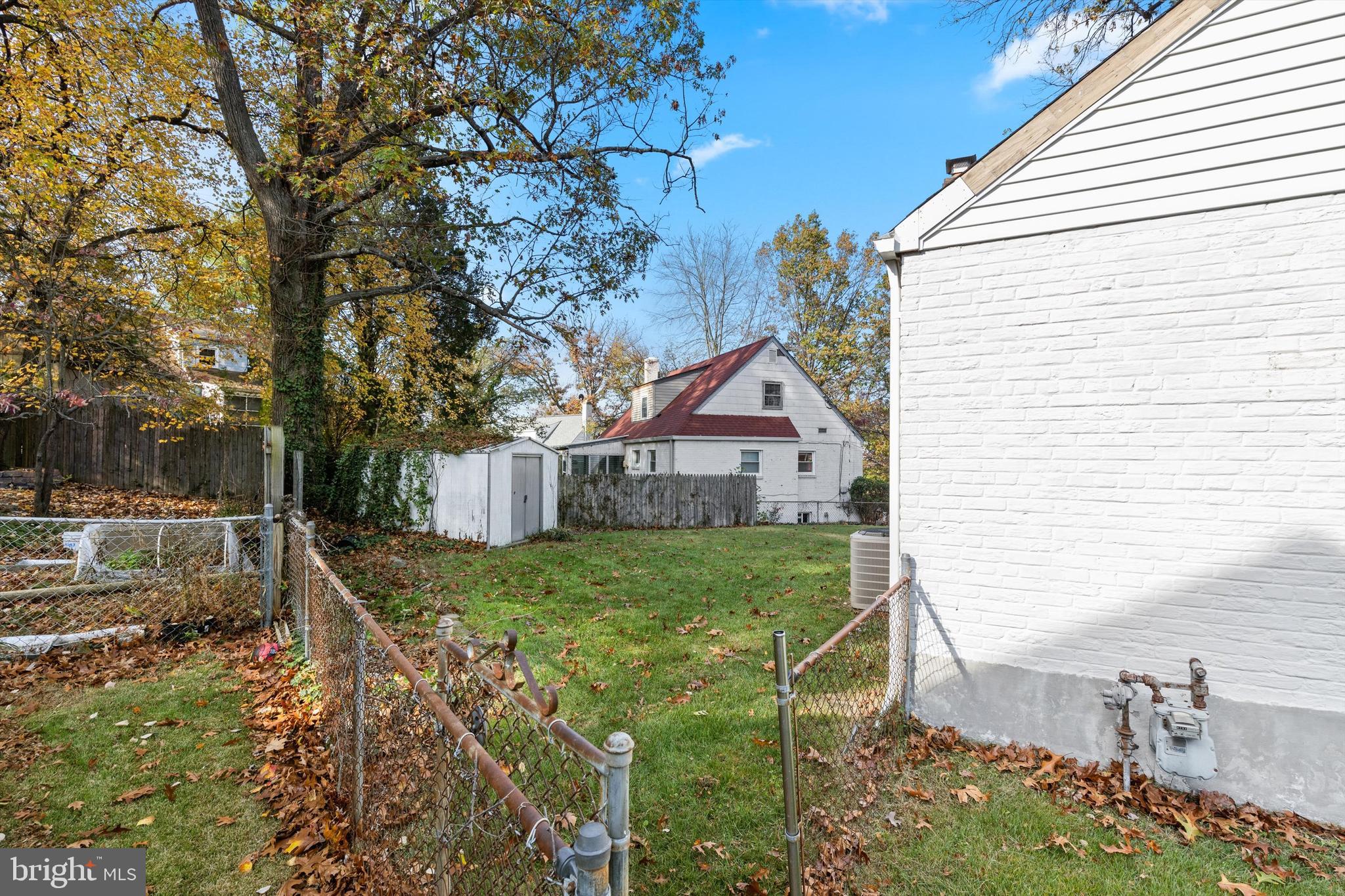 2826 Denley Place Silver Spring, MD 20906 - Photo 28 of 30 Fenced rear yard with gates on both sides!