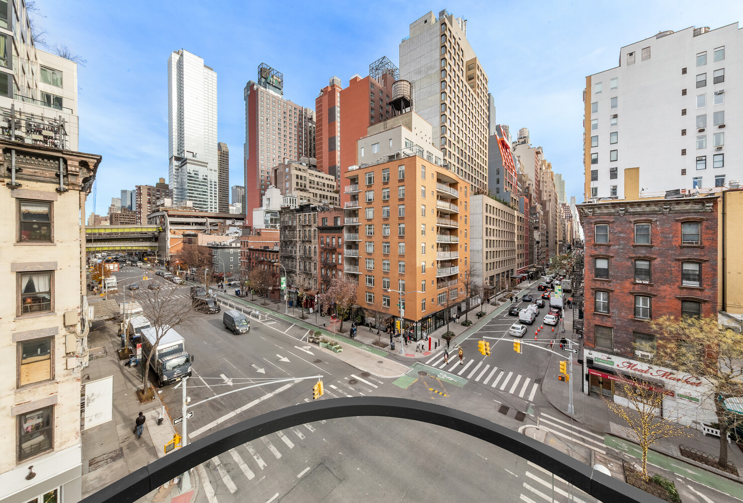499 9th Avenue, Unit 5DN Manhattan, NY 10018 - Photo 7 of 8 a city view with tall buildings