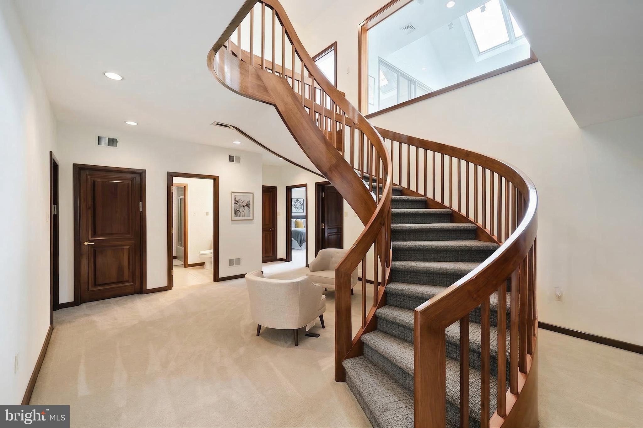 174 Springhouse Lane Spring Grove, PA 17362 - Photo 68 of 95 spiral staircase to lower level