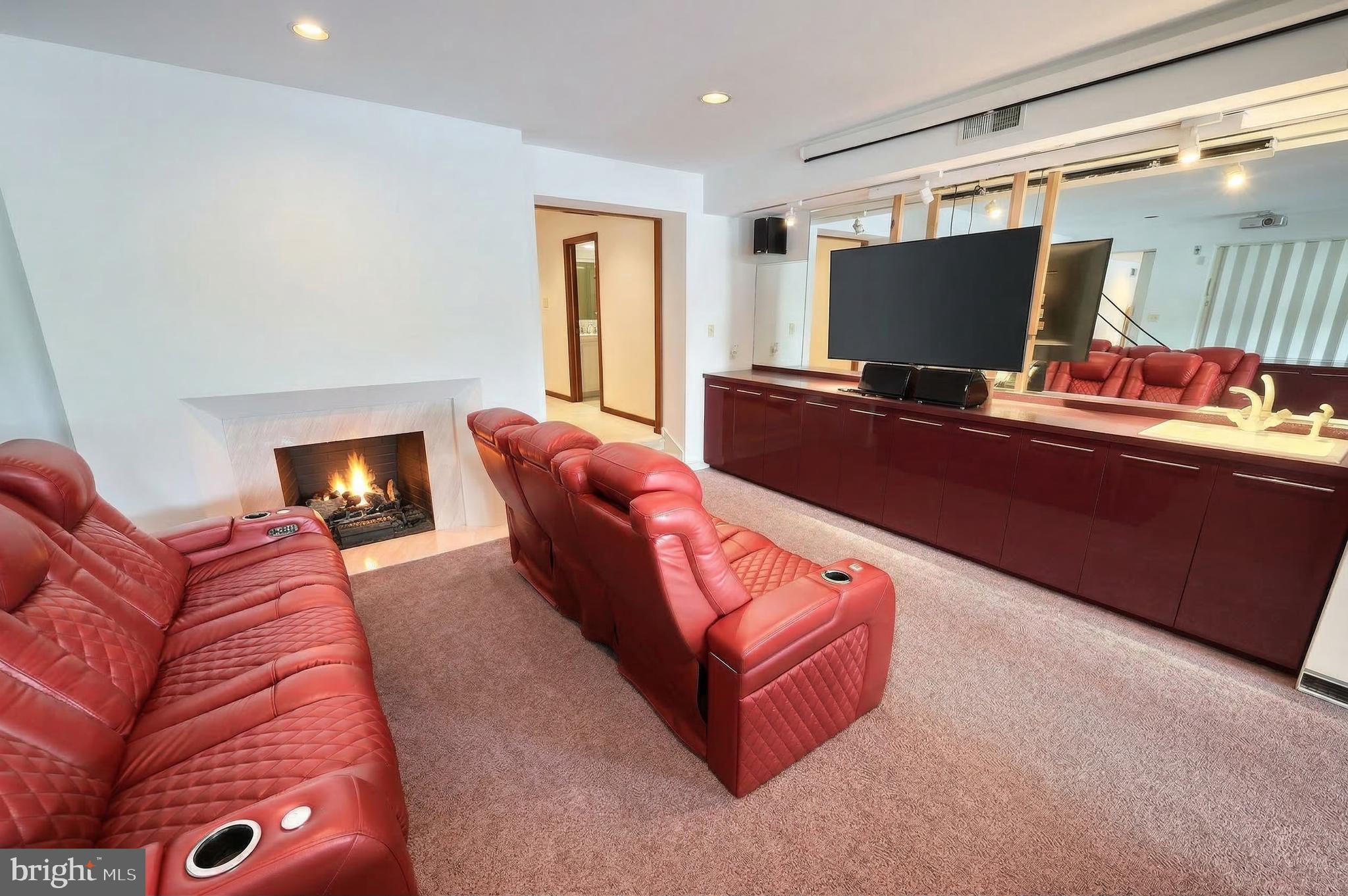 174 Springhouse Lane Spring Grove, PA 17362 - Photo 80 of 95 a living room with furniture and a flat screen tv