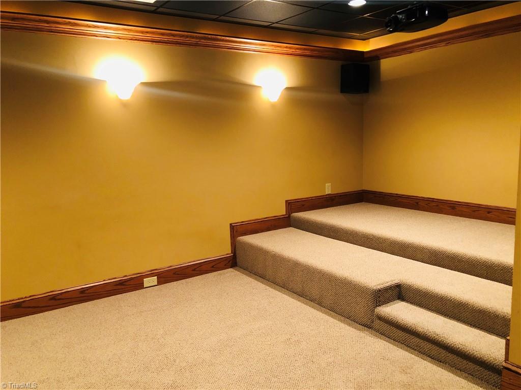150 Jd Essick Road Lexington, NC 27295 - Photo 36 of 49 Stadium seating in home theatre