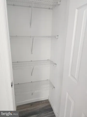 a view of walk in closet