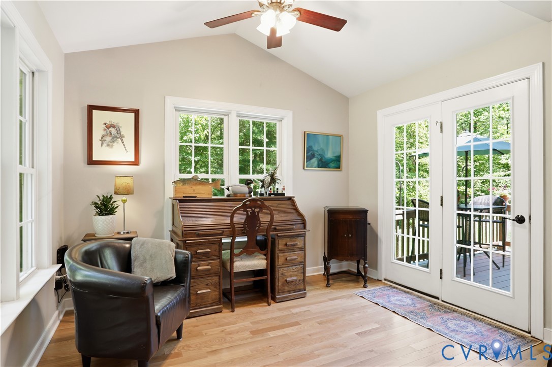 1570 Rock Castle Road Goochland, VA 23063 - Photo 22 of 53 Vaulted area used for office is located adjacent t