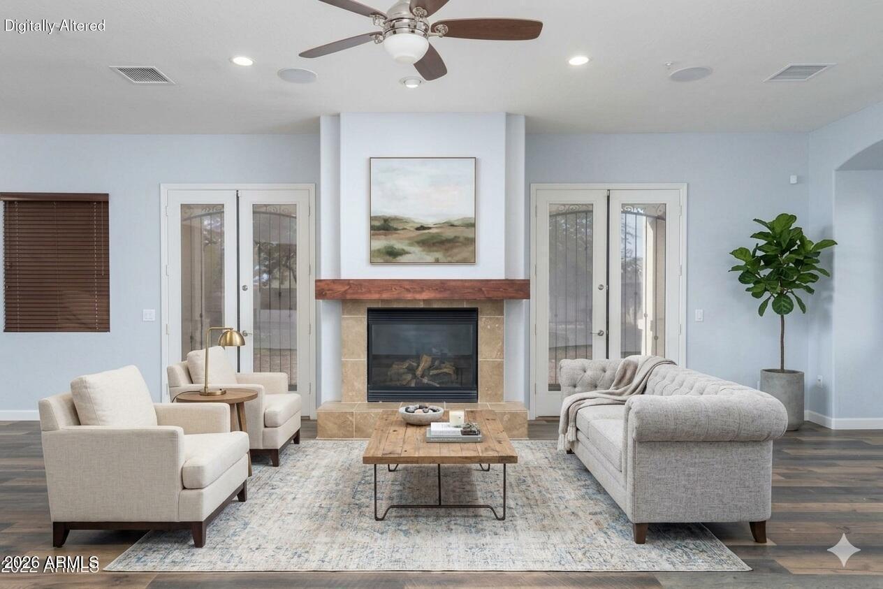 4610 West Coplen Farms Road Laveen, AZ 85339 - Photo 9 of 37 Living Room - Virtually Staged