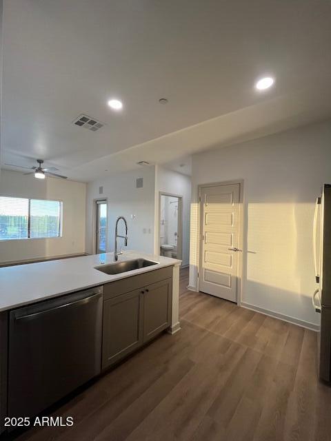 1225 North Arizona Avenue, Unit A4 Gilbert, AZ 85233 - Photo 6 of 23 a view of a kitchen with a sink and window
