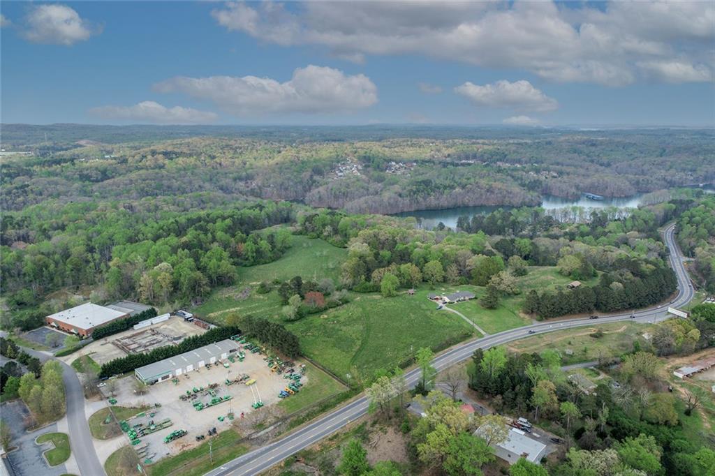 5325 Browns Bridge Road Cumming, GA 30041 - Photo 4 of 13 an aerial view of a house with yard