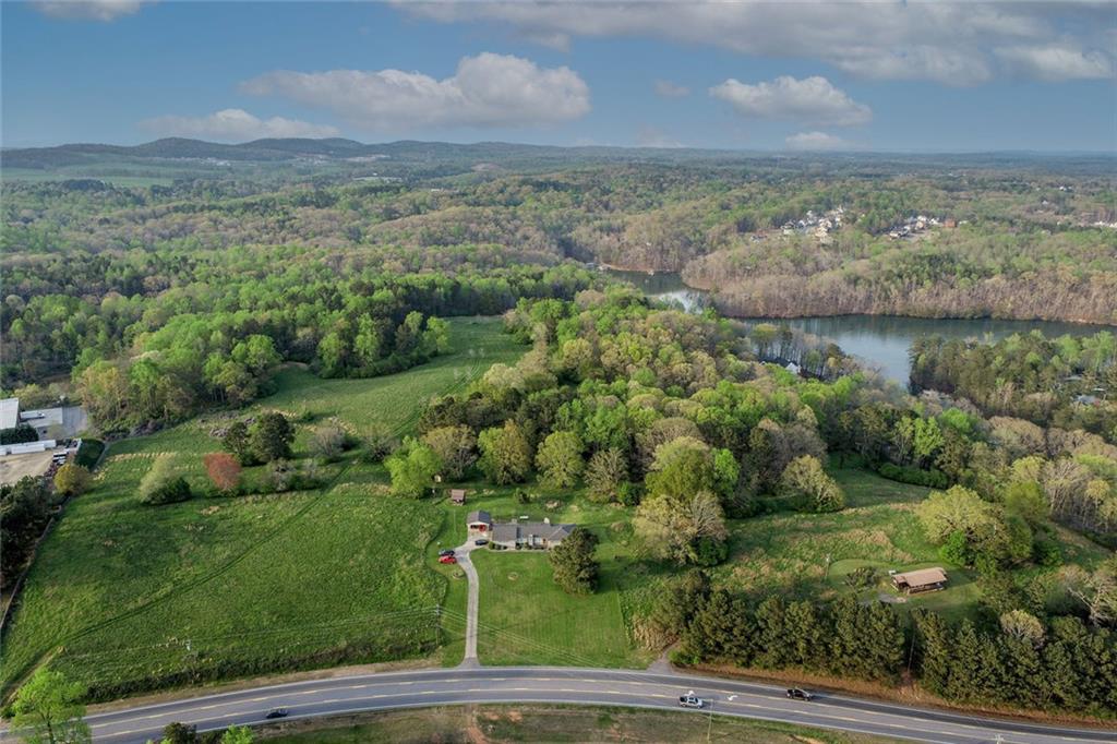 5325 Browns Bridge Road Cumming, GA 30041 - Photo 6 of 13 a view of a lake with a mountain in the background