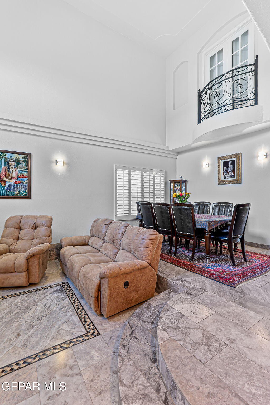 6544 Royal Ridge Drive El Paso, TX 79912 - Photo 11 of 58 a living room with furniture and wooden floor