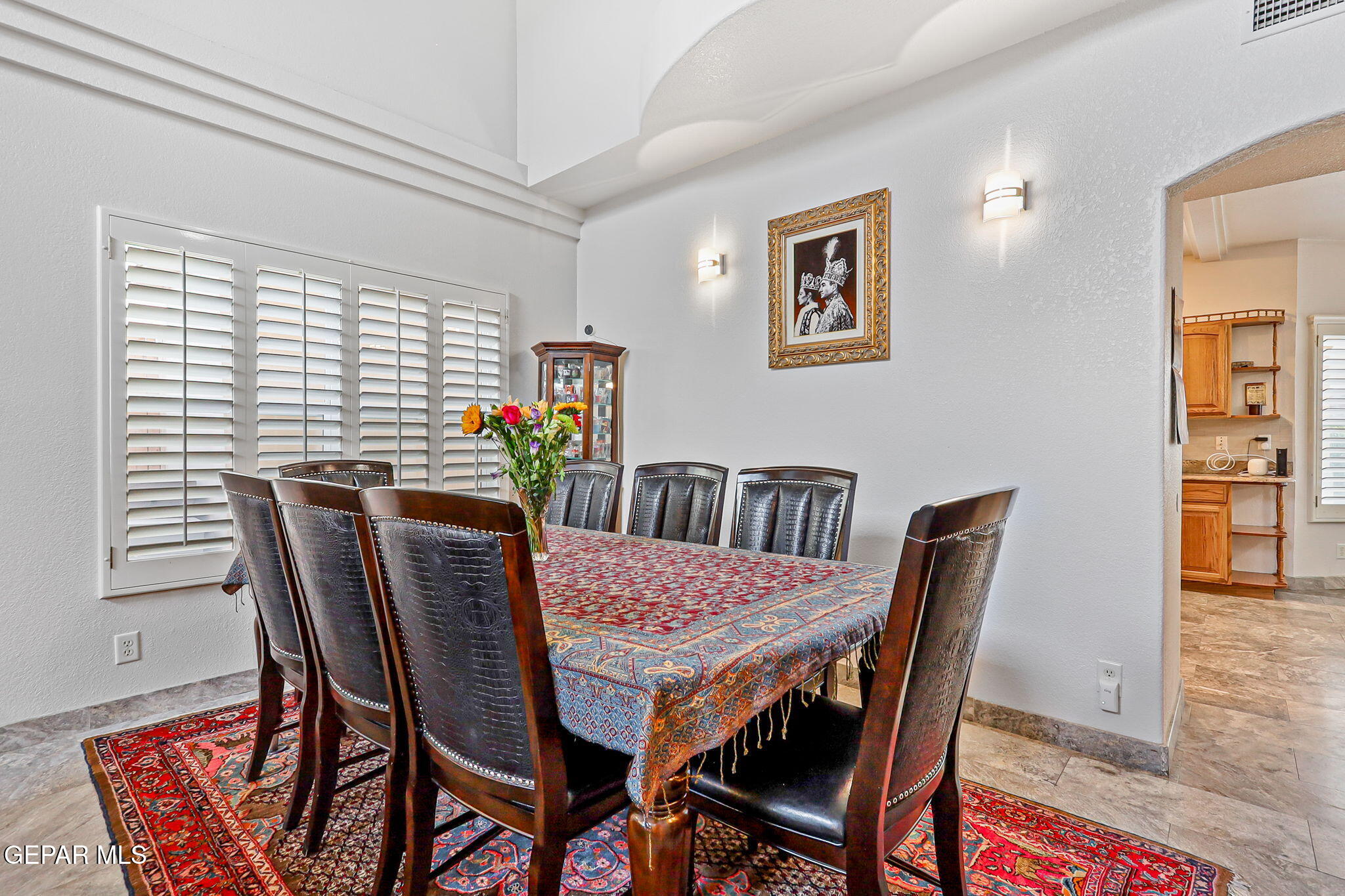 6544 Royal Ridge Drive El Paso, TX 79912 - Photo 12 of 58 a view of a dining room with furniture and window