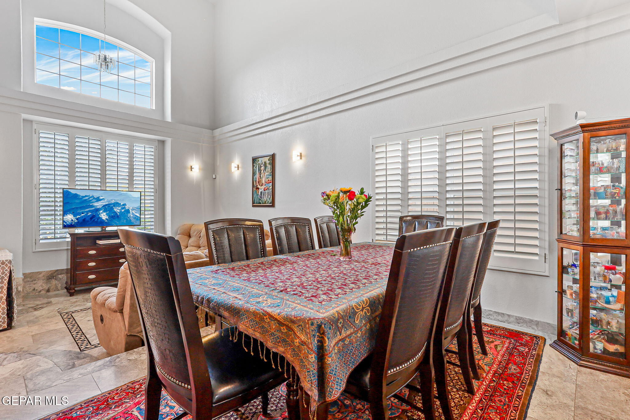 6544 Royal Ridge Drive El Paso, TX 79912 - Photo 13 of 58 a view of a dining room with furniture and window