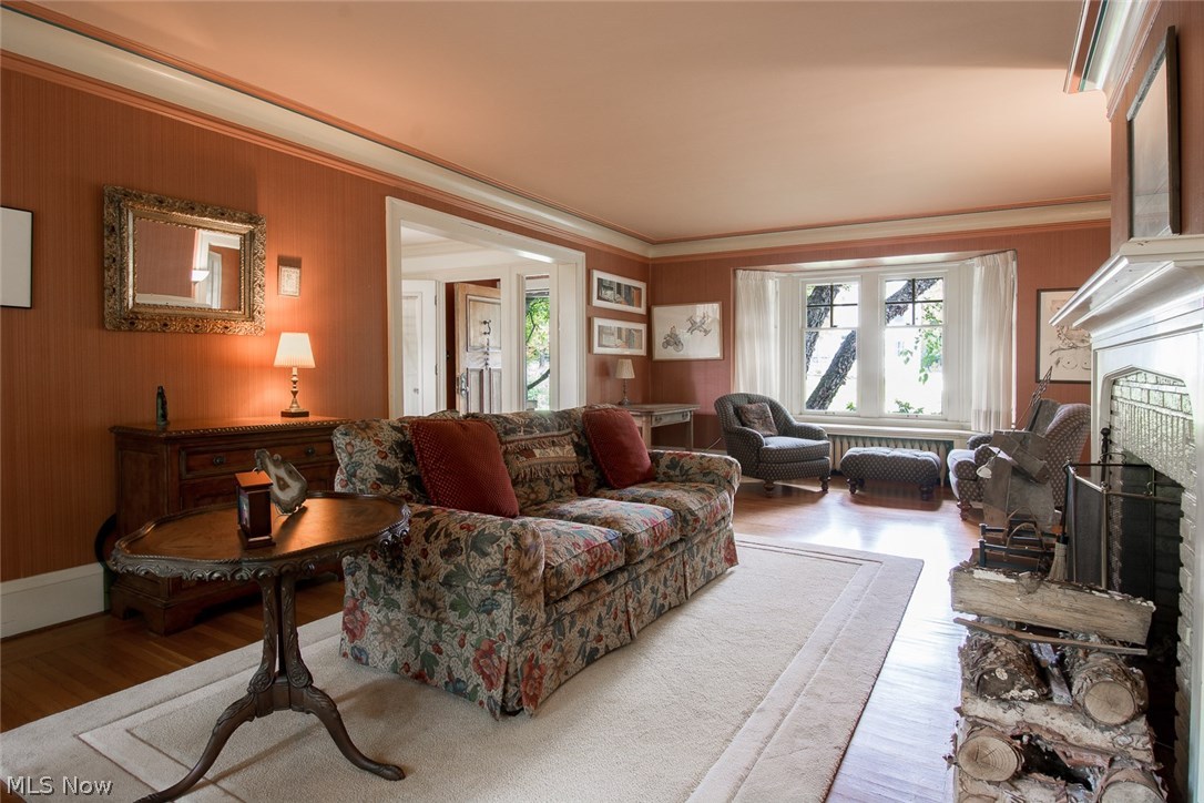 2595 Norfolk Road Cleveland, OH 44106 - Photo 11 of 19 Living Room also has large bay window in the front of the home