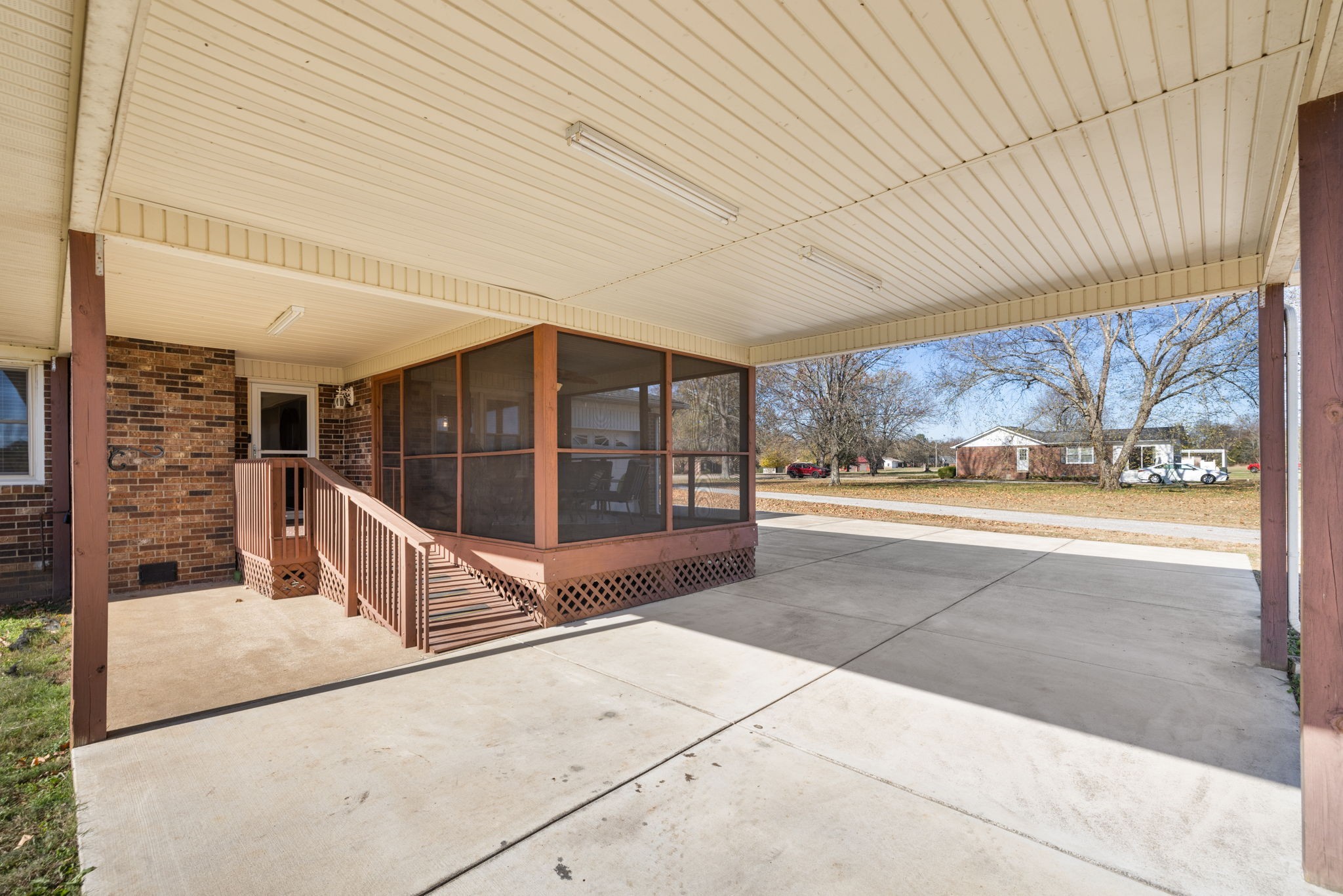 1755 Mc Bride Road Lewisburg, TN 37091 - Photo 47 of 59 a view of a porch with a garden
