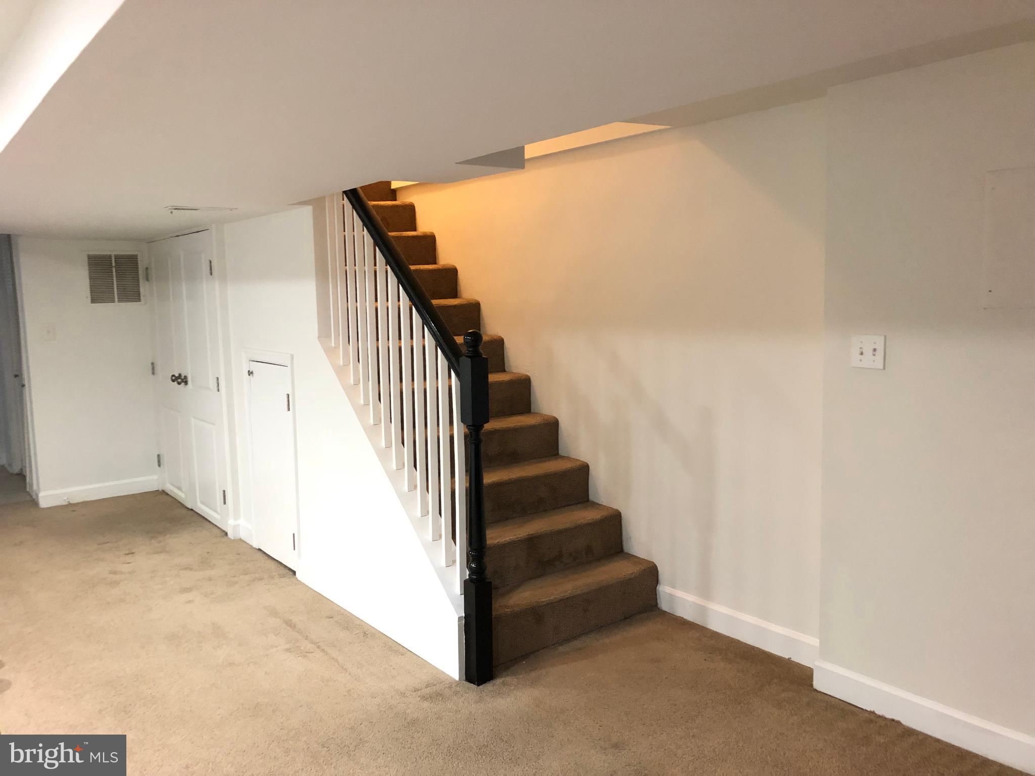 5035 Sargent Road Northeast Washington, DC 20017 - Photo 25 of 30 STAIRS TO OPEN BASEMENT