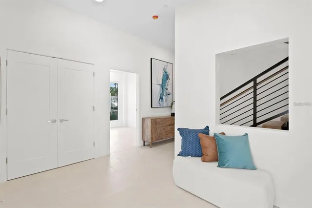 a view of front door