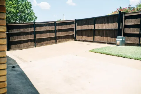 a view of outdoor space with seating