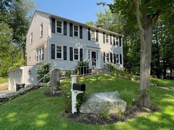 3 Chatham Circle Hingham, MA 02043 - Photo 4 of 36 a front view of a house with a yard
