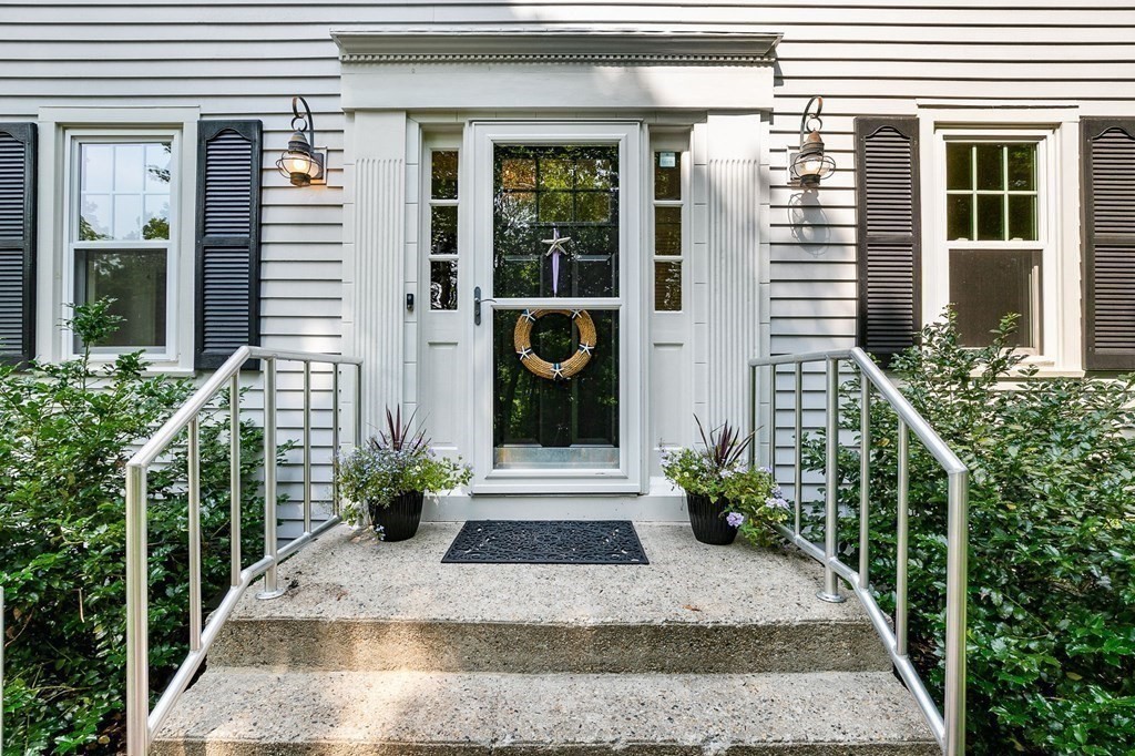 3 Chatham Circle Hingham, MA 02043 - Photo 8 of 36 a view of a entryway door front of house
