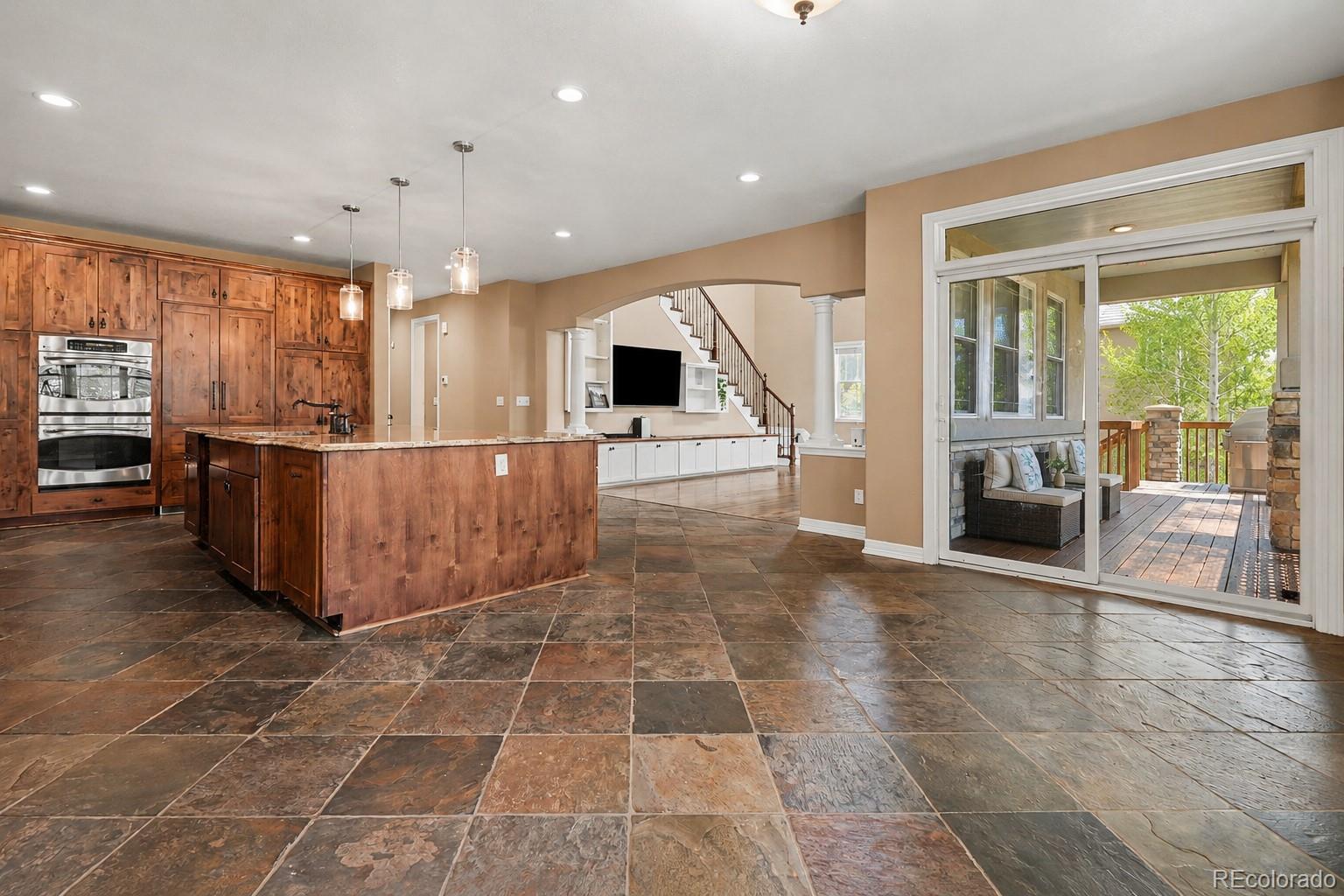 791 Elk Rest Road Evergreen, CO 80439 - Photo 14 of 46 a view interior of a house with a garage