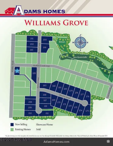 $329,020 | 8400 Shallow Creek Trail, Unit LOT 162 (MODEL HOME), Bailey, NC 27807