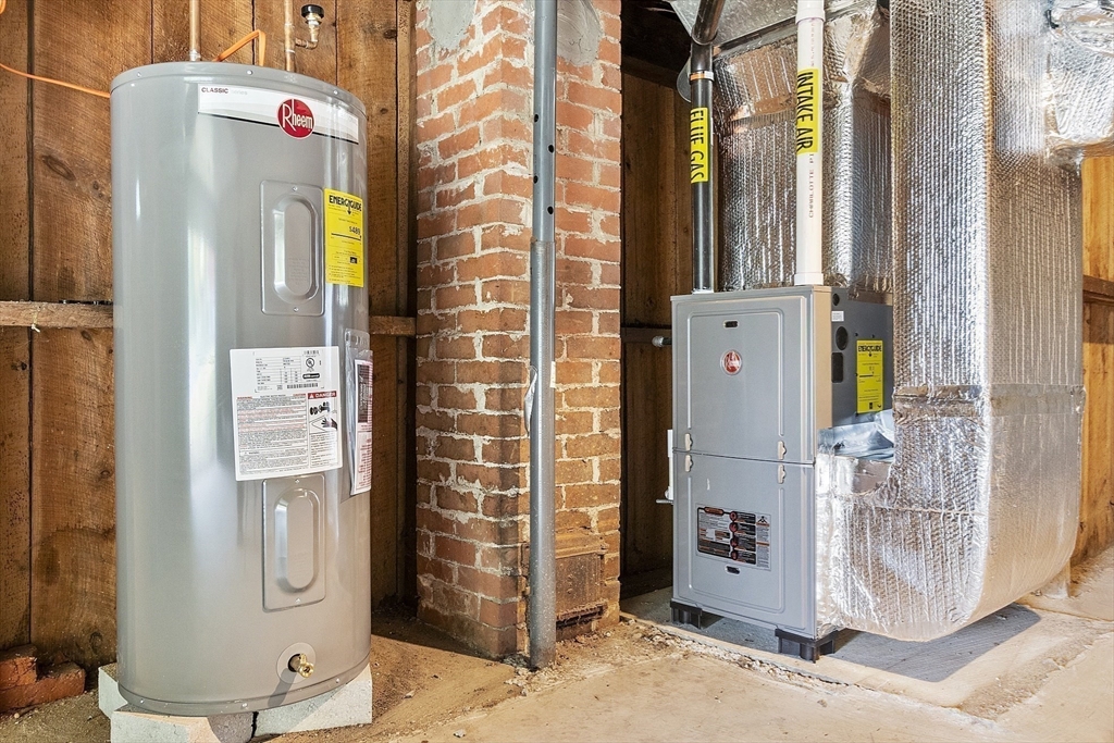175 Petersham Road Phillipston, MA 01331 - Photo 36 of 42 a bathroom with a granite countertop shower and a mirror