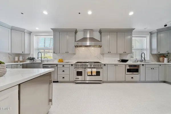 front view of a house with a street