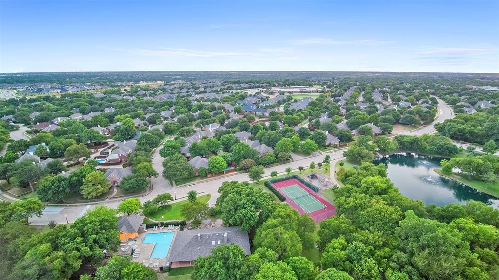 103 Sierra Court Allen, TX 75013 - Photo 25 of 28 an aerial view of residential building and green space