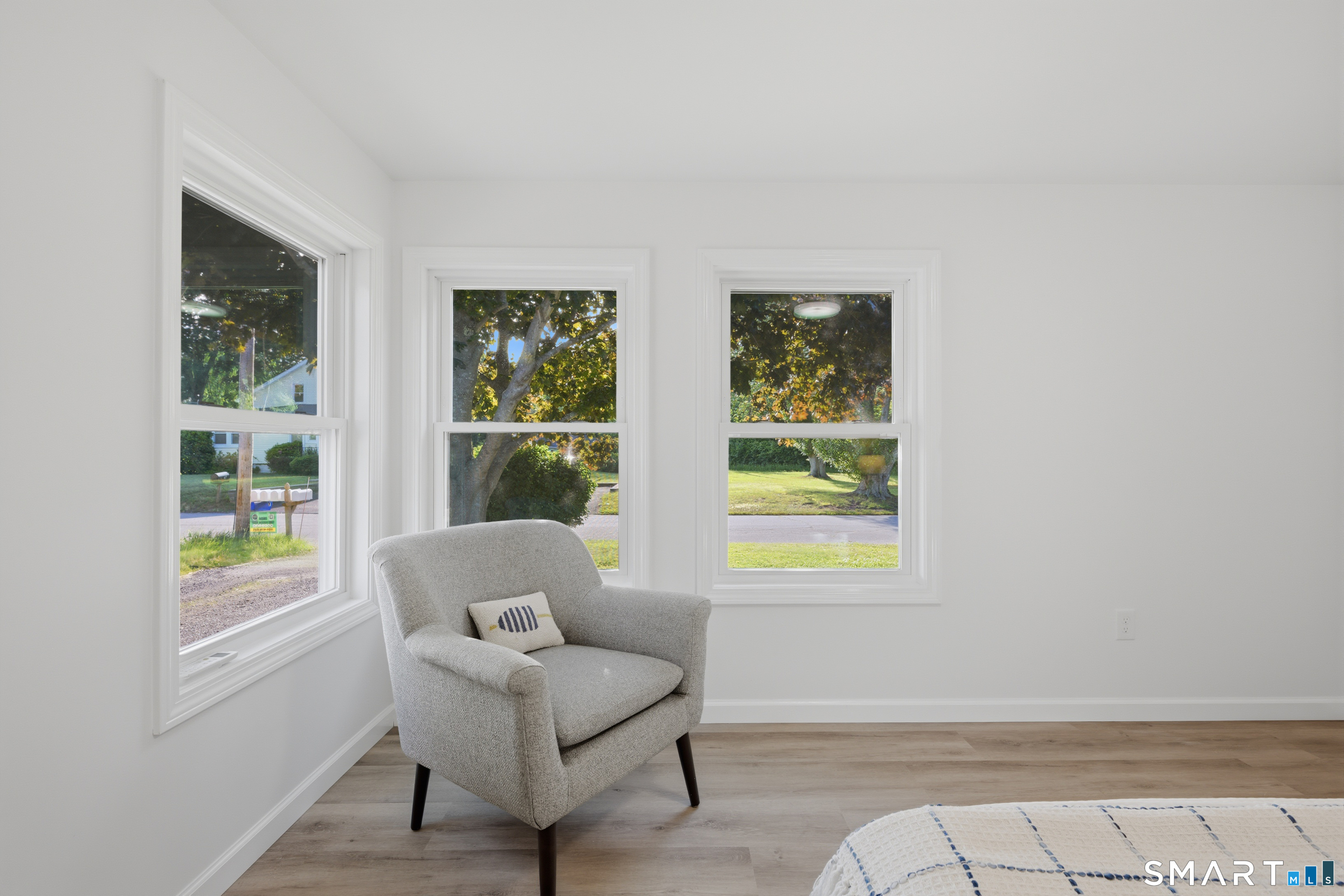 52 Chalker Beach Road Old Saybrook, CT 06475 - Photo 20 of 32 Large Primary Bedroom with room for a reading nook