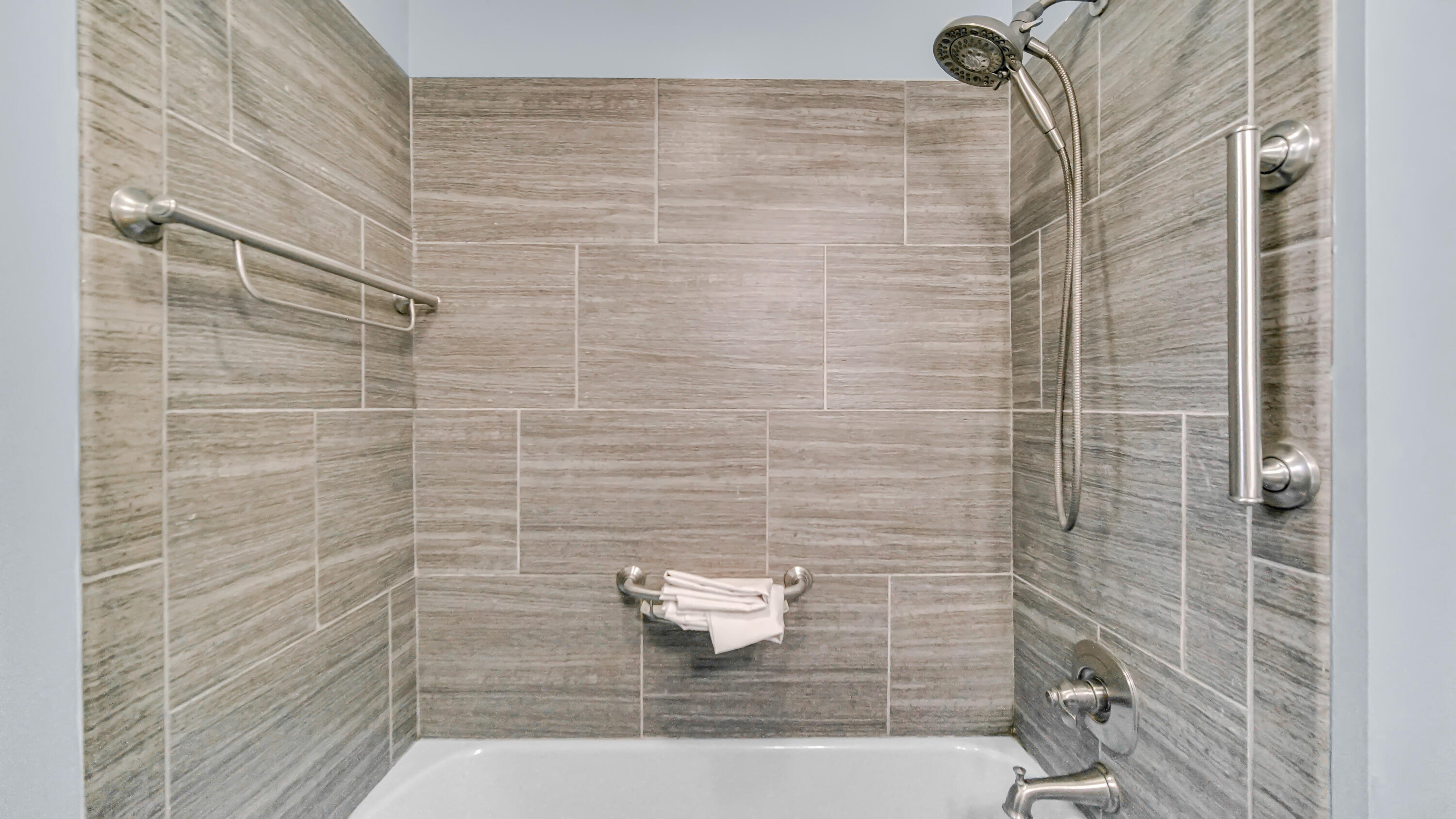 6957 Ash Avenue Gary, IN 46403 - Photo 12 of 22 a bathroom with a shower