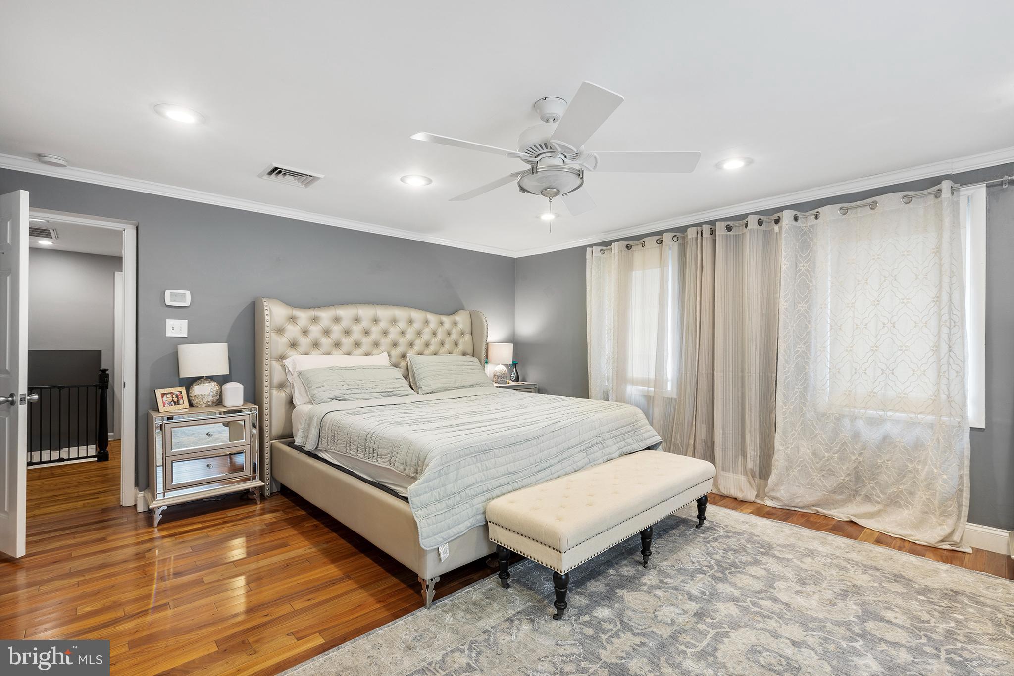 854 Church Road Springfield, PA 19064 - Photo 19 of 33 Primary Bedroom which overlooks backyard