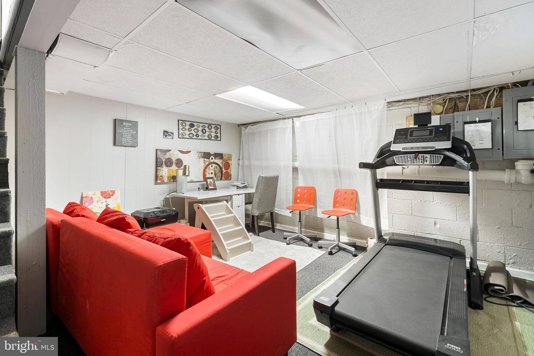 854 Church Road Springfield, PA 19064 - Photo 22 of 33 Finished Lower Level office space