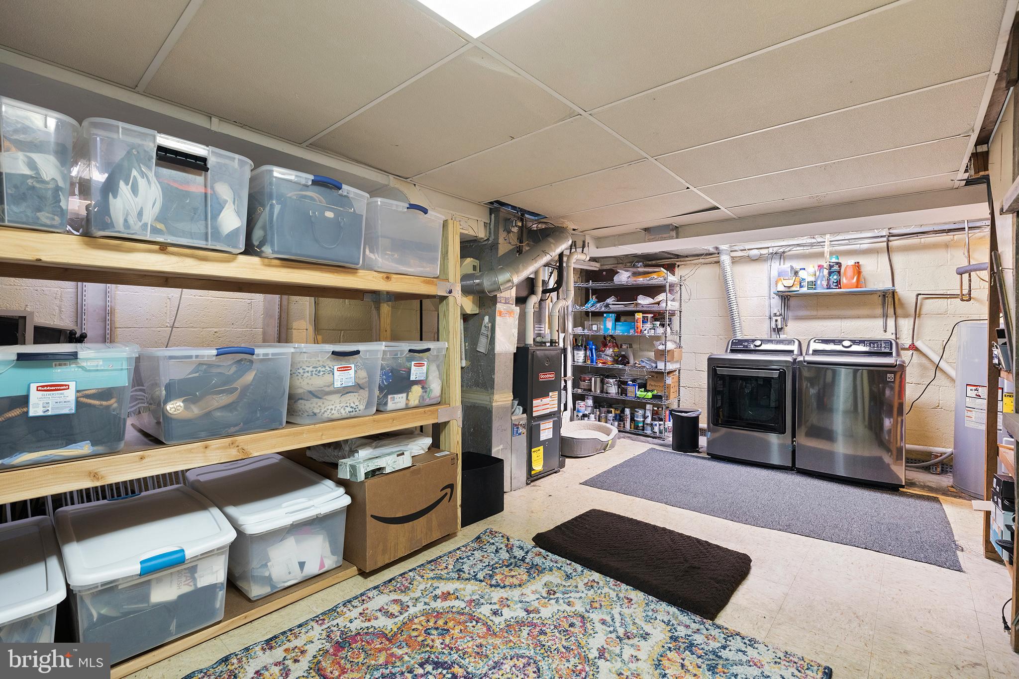 854 Church Road Springfield, PA 19064 - Photo 24 of 33 Basement with laundry and lots of storage space