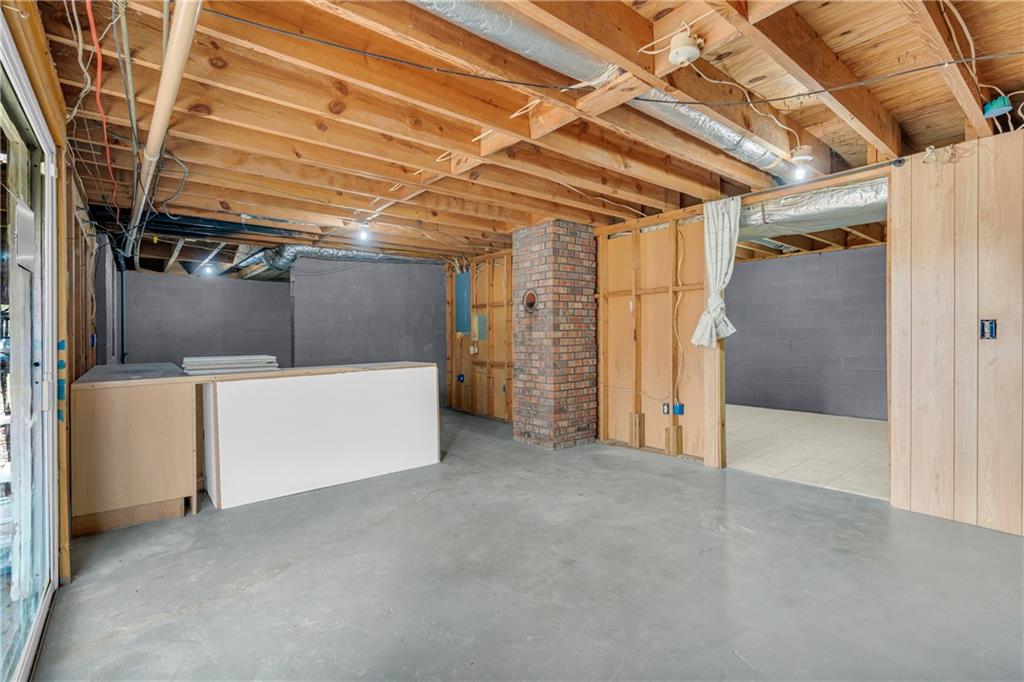 32 Cox Road Southeast Cartersville, GA 30121 - Photo 33 of 60 a view of a room with wooden walls