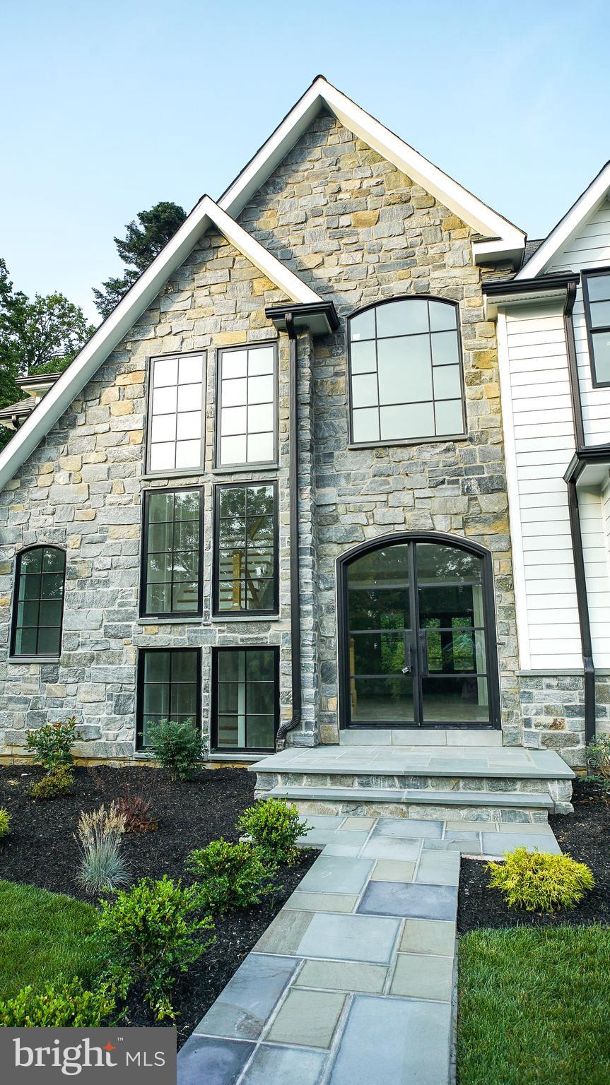 905 Wootton Road Bryn Mawr, PA 19010 - Photo 4 of 78 Walkway / Custom Iron Front Door