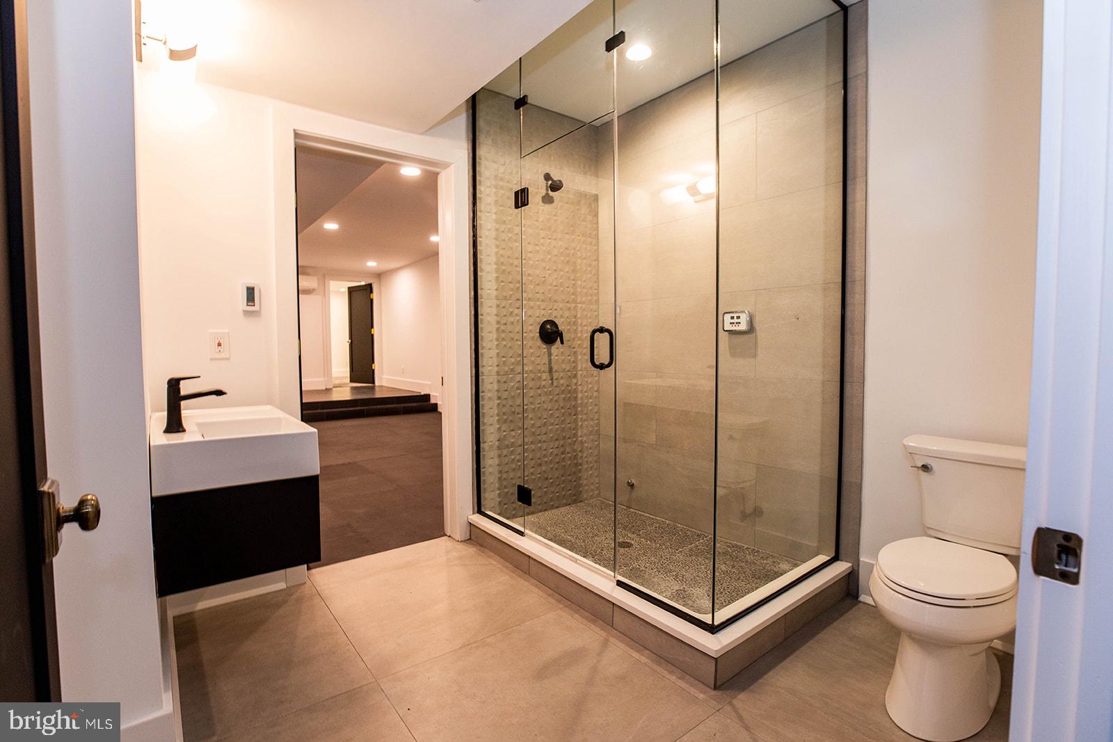 905 Wootton Road Bryn Mawr, PA 19010 - Photo 49 of 78 Basement Full bath off Gym W/ Steam Shower