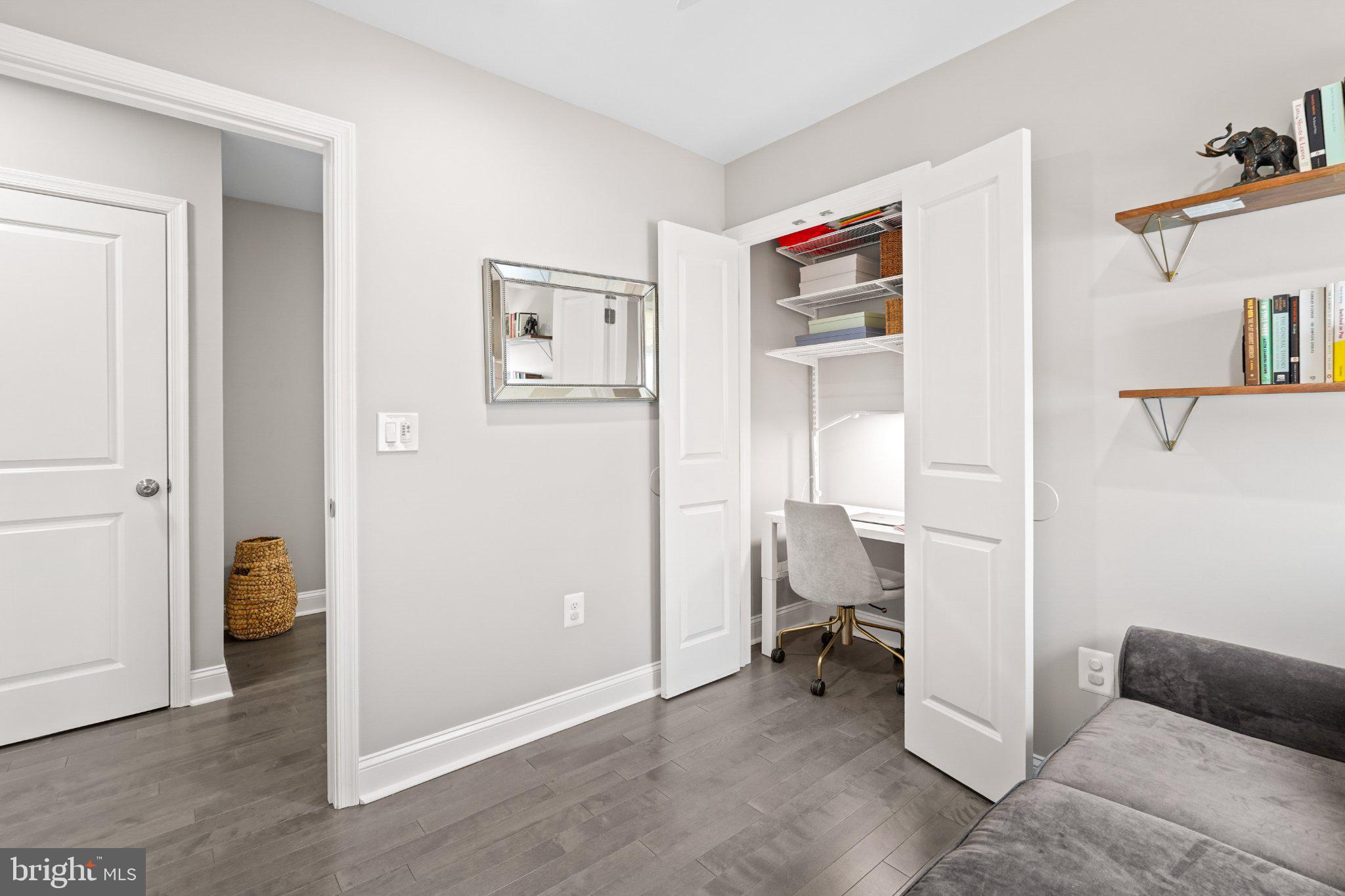4416 Gault Place Northeast Washington, DC 20019 - Photo 24 of 30 a view of a bedroom with a wardrobe space