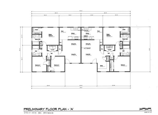 a view of a white building